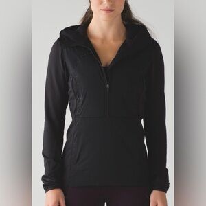 🍋 LULUEMON Run for Cold Pullover Jacket Water Resistant Primaloft Insulation
